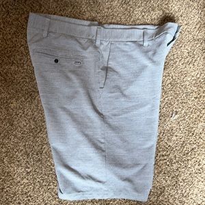 Hurly light gray dri-breathe shorts sz 34